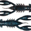 Z-Man Pro CrawZ - 3-1/2in - Black Blue Flake -Z-Man z man prcr 02pk3 pro crawz 29106.1651377955.386.513